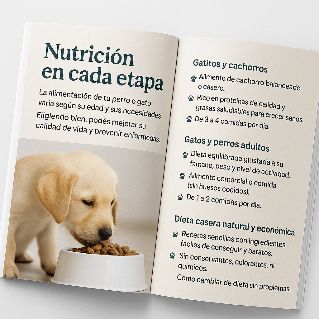 🐾 Ebook de Cuidados para Perros y Gatos – Guía Completa en PDF 📩